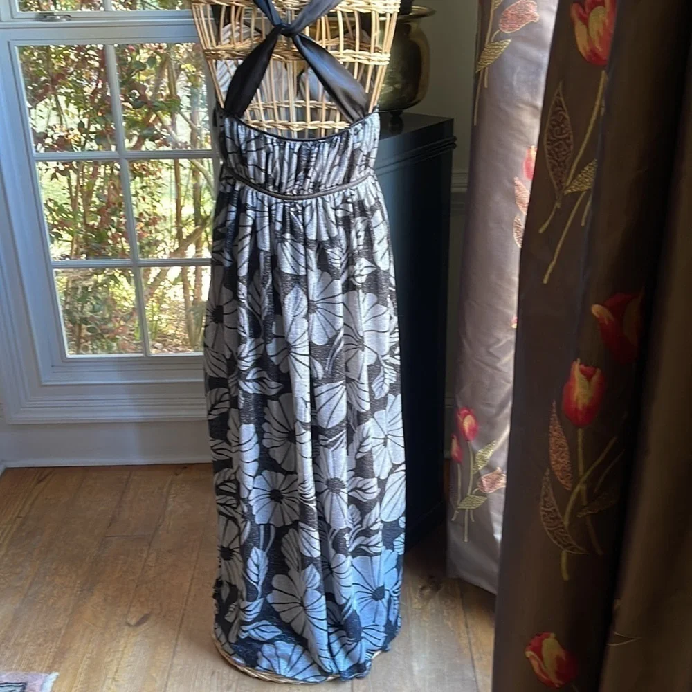 Lyndia 🔥Sale🔥black and silver dress NWT